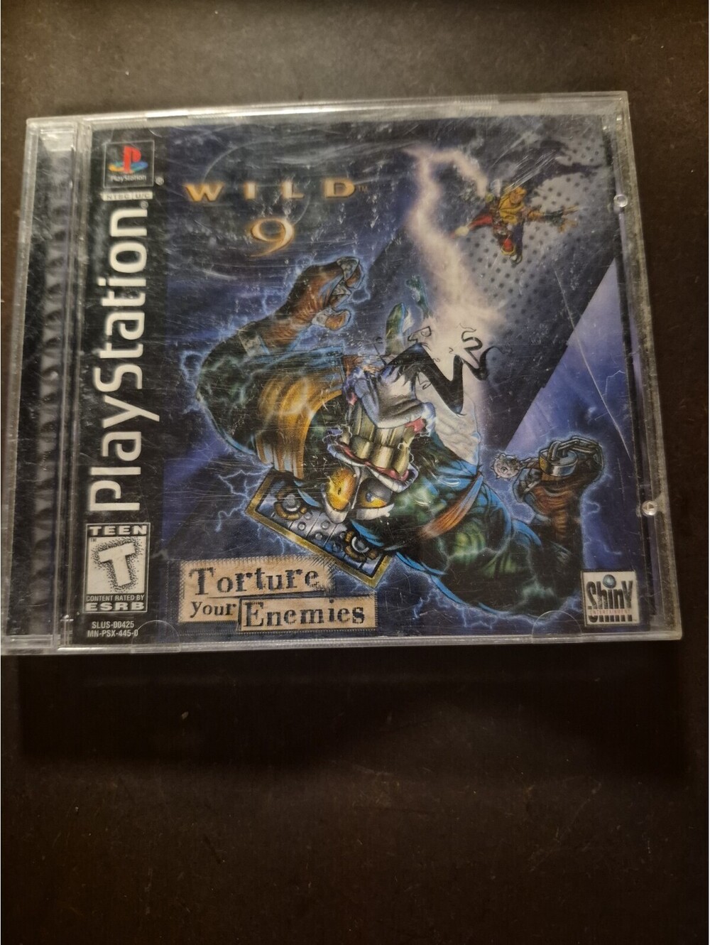 Wild 9 PlayStation 1 PS1 CIB Complete w/ Manual Black Label TESTED 1213